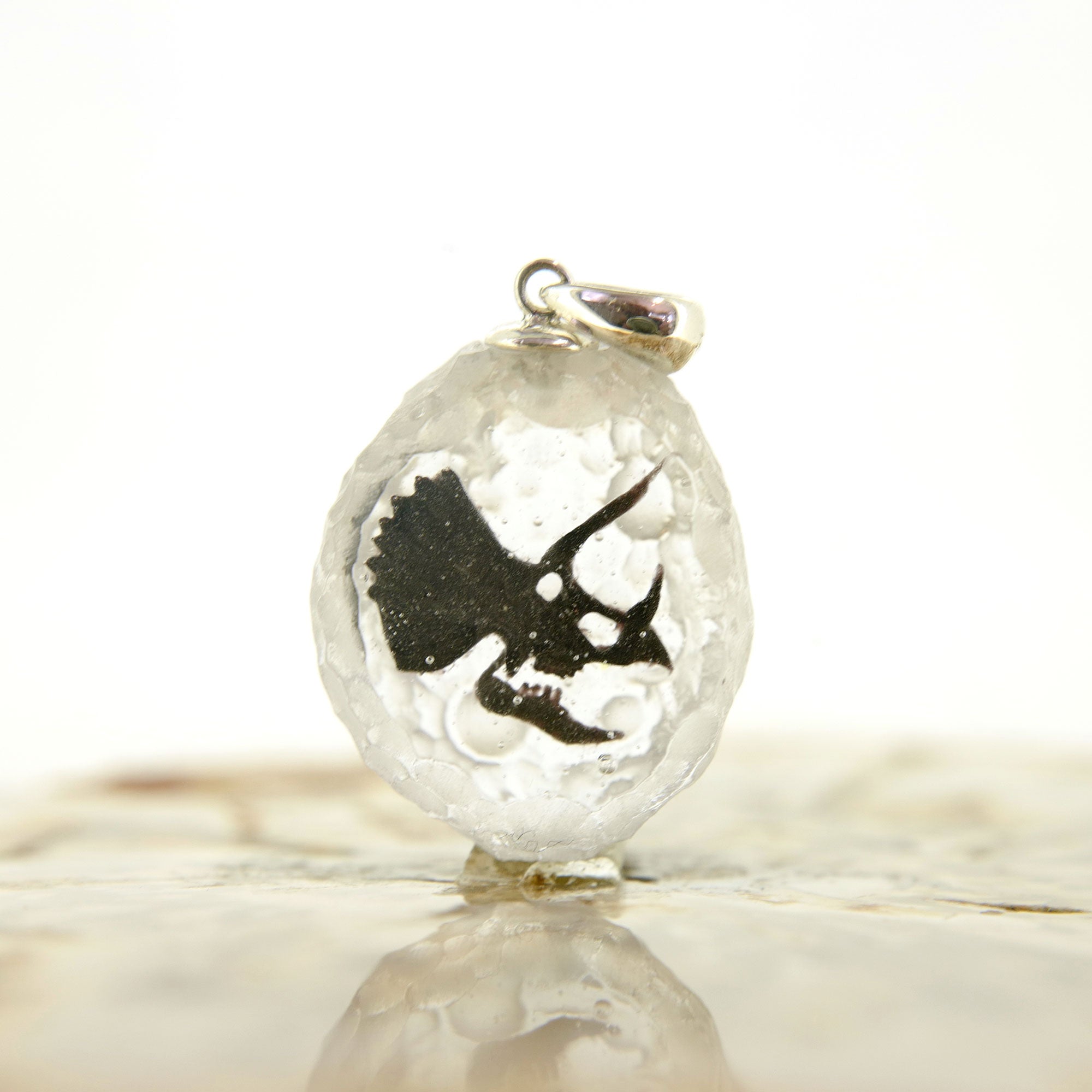 ナカダマサヒデ 1cmの宇宙 ガラス彫刻 ペンダント スケーリーフット ナカダマサヒデ 1cmの宇宙 ガラス彫刻 ペンダント スケーリー